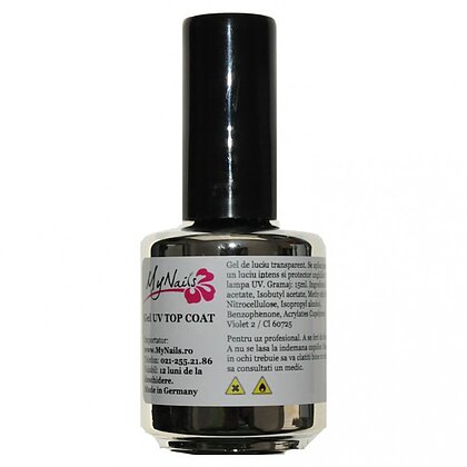 Gel lack UV Top Coat - Sigilare și Finish