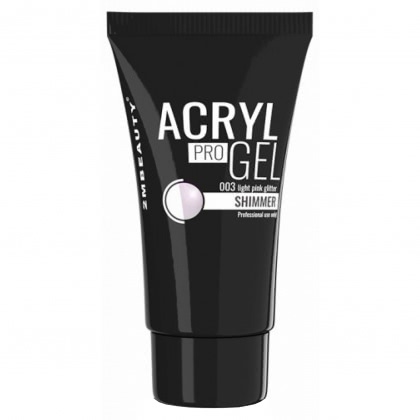 Acryl Pro Gel 2M Shimmer Light Pink Nr. 03 30g