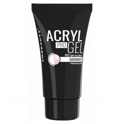 Acryl Pro Gel 2M Shimmer Light Rose Nr. 02 30g