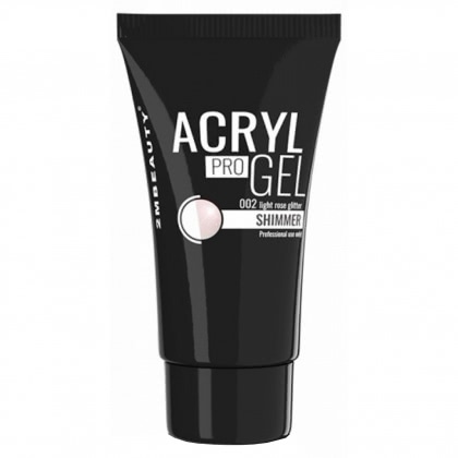 Acryl Pro Gel 2M Shimmer Light Rose Nr. 02 60g