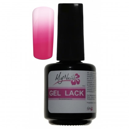 Oja Semipermanenta MyNails Thermo Magenta-White 15ml Roz