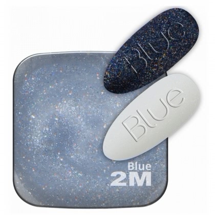 Oja Semipermanenta 2M Mini Me - Velvet Shimmer Top Blue
