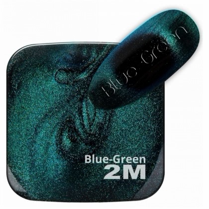 Oja Semipermanenta 2M Magnetic Mini Me 9D Super Effect Blue Green