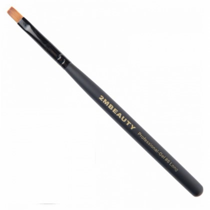 Pensula Gel 2M Beauty Professional Black Long nr. 6
